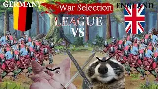 ENGLAND VS GERMANY War Selection LEAGUE | (GER/ENG)