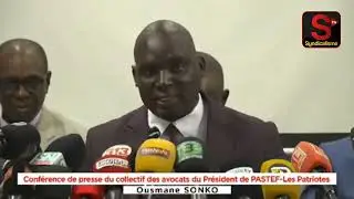 Conf&eacute;rence de presse du collectif des avocats du Pr&eacute;sident de PASTEF-Les Patriotes Ousmane SONKO
