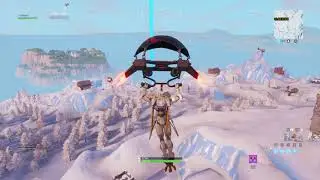 Accessible with the sentinel outfit on a frozen island