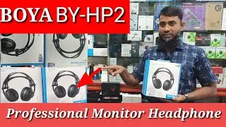 BOYA BY-HP2 Professional Monitor Headphone 2021
