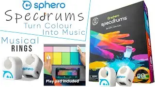 Sphero Specdrums App-Enabled Musical Rings with Play Pad Included | Unboxing | Review.
