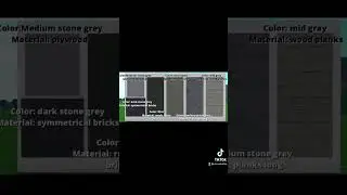 Bloxburg Color schemes