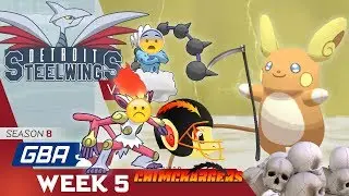 SURF'S UP! &bull; Detroit Steel Wings vs San Diego Chimchargers GBA W5 &bull; Pok&eacute;mon Ultra Sun and Moon
