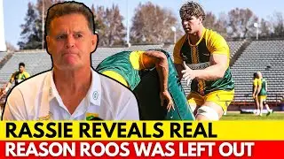 🚨RASSIE FINALLY BREAKS HIS SILENCE ON EVAN ROOS SNUB | SPRINGBOKS NEWS
