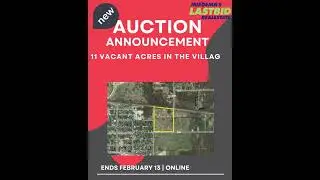 NEW AUCTION ANNOUNCEMENT | Newberry, MI