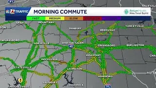 6:30 a.m. Traffic check after snowstorm