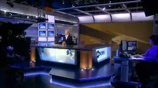 ABC News new anchor desk & set (World News With Diane Sawyer)