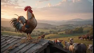 The Boastful Rooster and the Rising Sun