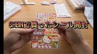 【SHEIN爆買い】シール購入品紹介　前編