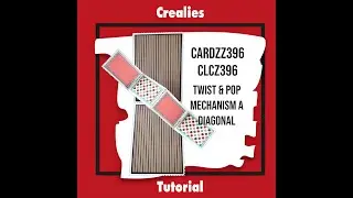 Crealies  25 03 20 Twist & Pop Mechanism A diagonal tutorial by Nicole