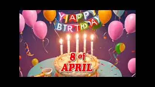 happy birthday April 8 - April 8 Birthday Songs