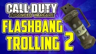 COD AW: Hardcore Flashbang Trolling pt.2 (Funny Reactions)