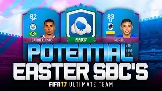 POTENTIAL EASTER SQUAD BUILDING CHALLENGES! 🐣 - FIFA 17 ULTIMATE TEAM