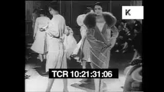 1920s Paris fashion show