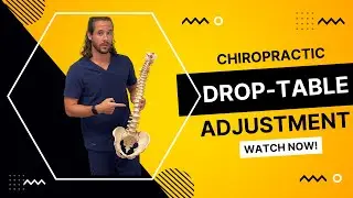 (LOUD!) Drop Table Thoracic Spine (Midback) Chiropractic Adjustment
