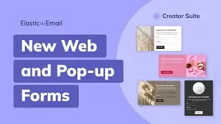 How to create a Pop-up with Elastic Email Web Form Creator &ndash; see our new feature in action