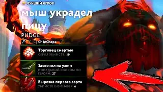 27 ПОПАДАНИЙ ХУКОМ! ЗАДРОТ ПУДЖА УНИЧТОЖАЕТ НА 6000 ММР | MID PUDGE 7.26 C GAMEPLAY