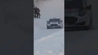 Adrien Fourmaux Max Attack Rally Sweden 2024 #Rally1 #WRC #Rally #FordPerformance #Ford #Rallying
