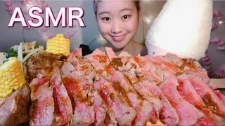ASMR ヒレステーキ Fillet steak 【咀嚼音/ Mukbang/ Eating Sounds】