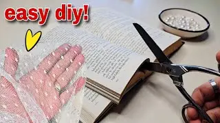 Old Book Hack You'll Love! ♻️ Turn Trash Into Treasure 🥰