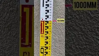 How to read Staff..🇱🇰⭐️ #construction #level #staff #shorts @HPvlogs124