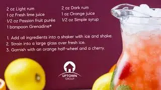 Hurricane Cocktail ~ Maria Gallucci