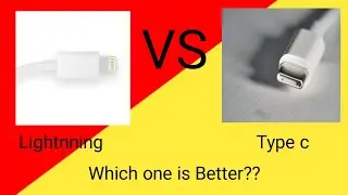 Lightning vs USB type C
