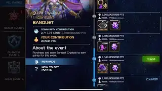 MCOC 2024 Banquet Event 7-Star Hero Realm Crystal on my Main Acc