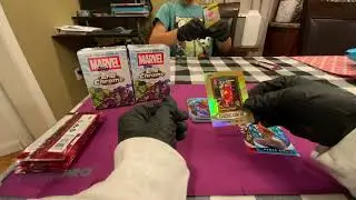 2025 Marvel Topps Chrome vs. Fleer Brilliance Superman Blaster volume 2!  With special guest opener!