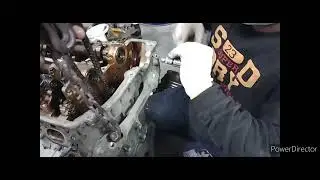 Timing Chain and Guides remove of Mini cooper 1.6 4 Cylinder
