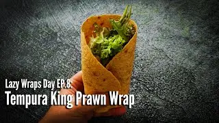 Tempura King Prawn Wrap
