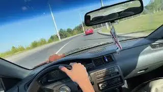 Honda Civic 5 EG 8 (1993) Drive in City | Сгоняли на моечку