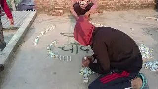 Waste product se banai gai Chand ki drawing #popular #viralvideo #trending 