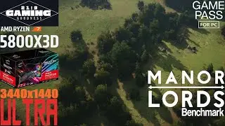 Manor Lords | 21:9 Ultra | 3440x1440 | 5800X3D | 6900XT