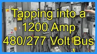 Tapping into a 1200 Amp 480/277 Volt Bus