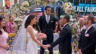 Couple Married LIVE During 'GMA' Wide World of Weddings