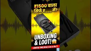 boAt Rockerz 110 Unboxing! 🤯 Best Budget Neckband? (Loot Price Inside!) #boAt #LootDeal #Unboxing