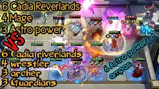 6 cadia riverlands! SYNERGY MAGIC CHESS TERBARU! counter astro power