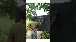 P  =  Sheep 🐏 Drawing |Sheep shearing -Bowen Technique #shorts