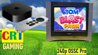 CRT Gaming【Talking Tom Blast Park | iOS】Apple TV 2022『Sony Trinitron 14