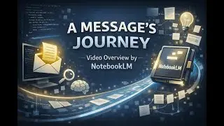 Ever wondered how data travels across the internet? A message's Journey | Video by Notebooklm
