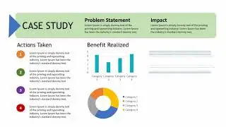 Case Study Design 2 | Animated PowerPoint Slide Design Tutorial for Project Management Professional