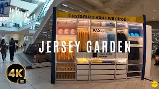 🚶‍♂️ Walking & Exploring Jersey Gardens Mall | Elizabeth, NJ 🛍️ (April 20, 2024 | 60°F | Saturday)
