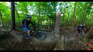Don Valley Trails Video Collection 2024 - Jump The Gundy #shorts 