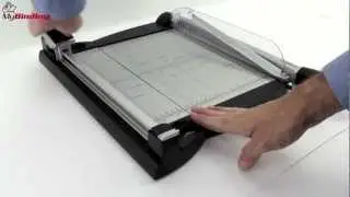 Purple Cows Personal 2 in 1 Paper Trimmer Demo