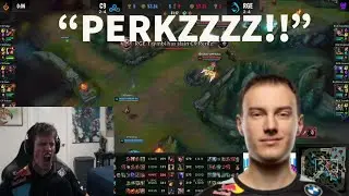 Captain Flowers RAGES As Perkz Runs It Down On LeBlanc!!