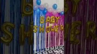 Baby shower room decoration idea #shorts#youtubeshorts