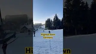 Oberwiesenthal 🇩🇪 | Exploring Germany&rsquo;s Highest Town street ⛰️❄️#travel  #travelvlog