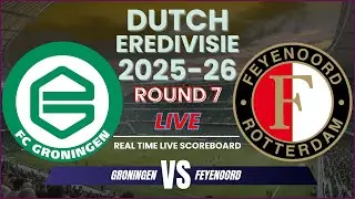 Groningen vs Feyenoord Live Scores | 2025-26 Eredivisie Round 7
