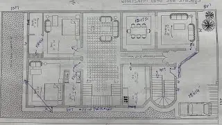 35 x 75 House plan